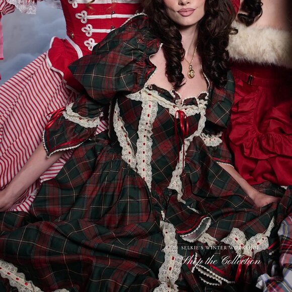 NWT BEST Selkie The McCallister Heirloom Gown Maxi Dress - Picture 3 of 12